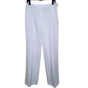 Kasper Womens White Straightleg Dress Pant  Trouser Size 6